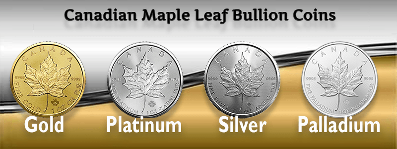 Canadian Maple Leaf Bullion Coins